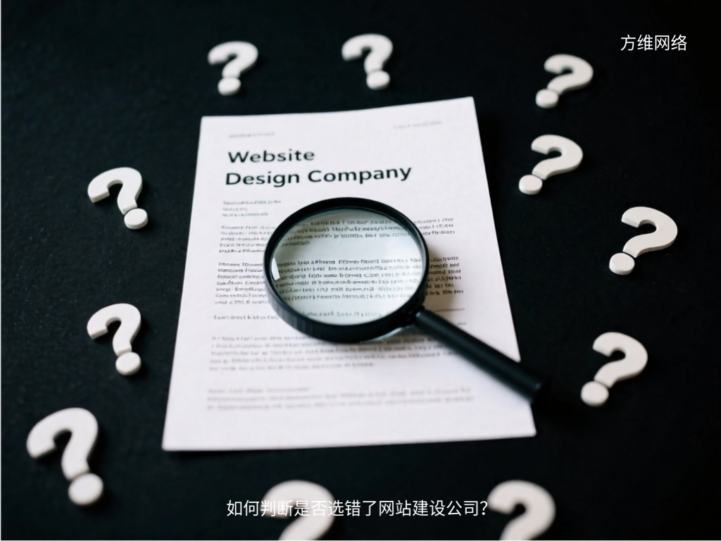如何判斷是否選錯(cuò)了網(wǎng)站建設(shè)公司？