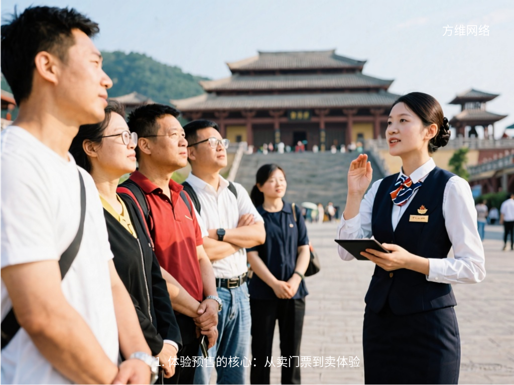 1. 體驗(yàn)預(yù)售的核心：從賣門票到賣體驗(yàn)