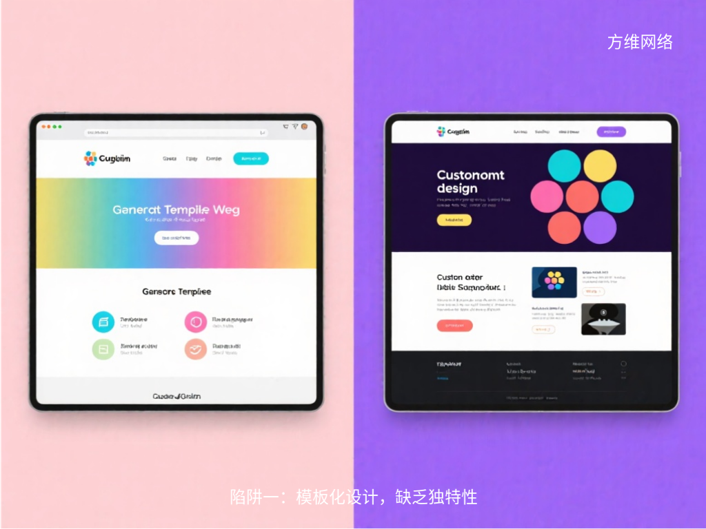 陷阱一：模板化設(shè)計，缺乏獨特性