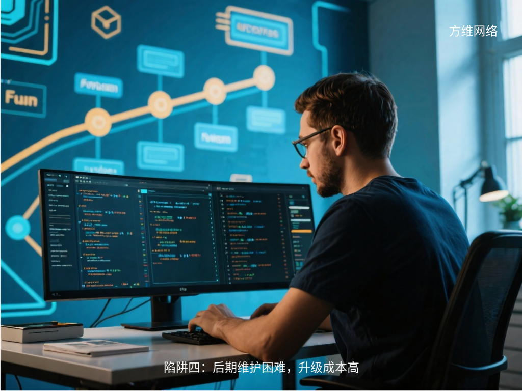 陷阱四：后期維護(hù)困難，升級成本高