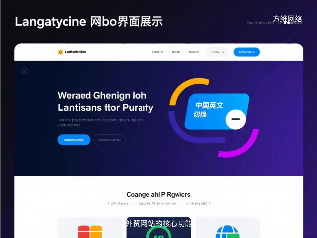 外貿(mào)網(wǎng)站的核心功能