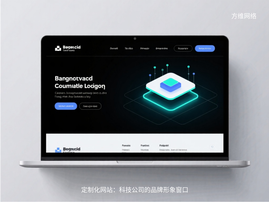定制化網(wǎng)站：科技公司的品牌形象窗口